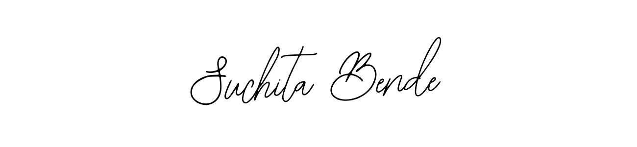 Use a signature maker to create a handwritten signature online. With this signature software, you can design (Bearetta-2O07w) your own signature for name Suchita Bende. Suchita Bende signature style 12 images and pictures png