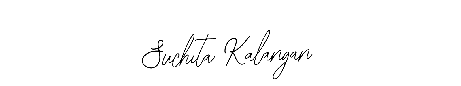 Once you've used our free online signature maker to create your best signature Bearetta-2O07w style, it's time to enjoy all of the benefits that Suchita Kalangan name signing documents. Suchita Kalangan signature style 12 images and pictures png