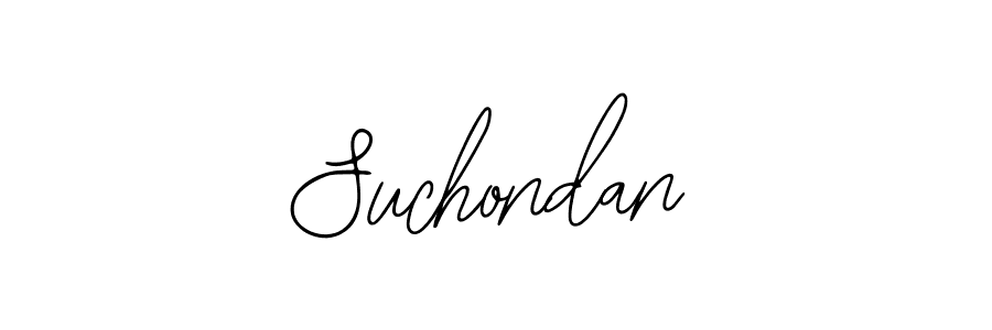 How to make Suchondan signature? Bearetta-2O07w is a professional autograph style. Create handwritten signature for Suchondan name. Suchondan signature style 12 images and pictures png