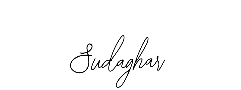 How to make Sudaghar name signature. Use Bearetta-2O07w style for creating short signs online. This is the latest handwritten sign. Sudaghar signature style 12 images and pictures png