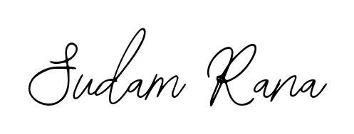 Give your name Sudam Rana an exquisite flair with the Bearetta-2O07w script font. Ideal for contracts, resumes, and formal letterheads. Sudam Rana signature style 12 images and pictures png