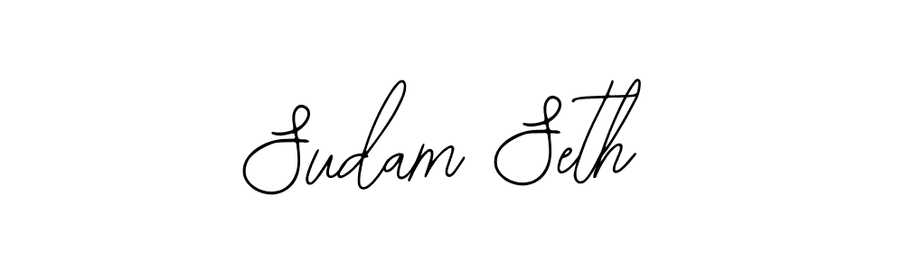 It looks lik you need a new signature style for name Sudam Seth. Design unique handwritten (Bearetta-2O07w) signature with our free signature maker in just a few clicks. Sudam Seth signature style 12 images and pictures png