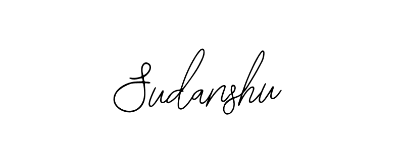 How to make Sudanshu signature? Bearetta-2O07w is a professional autograph style. Create handwritten signature for Sudanshu name. Sudanshu signature style 12 images and pictures png