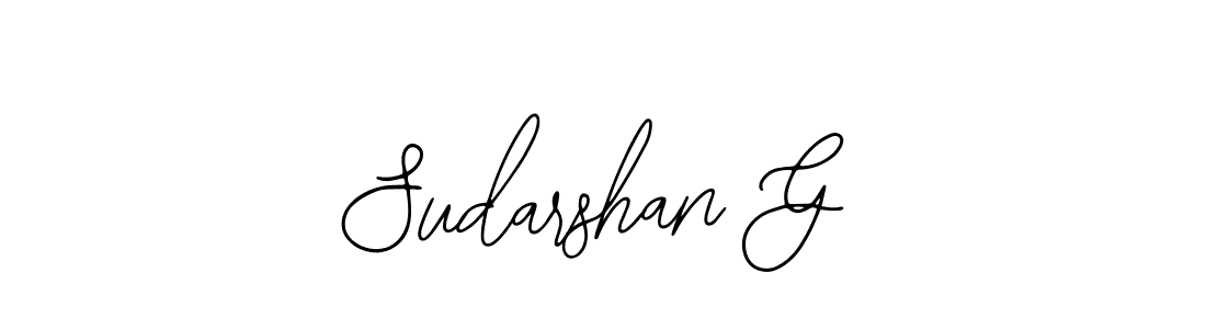 How to make Sudarshan G signature? Bearetta-2O07w is a professional autograph style. Create handwritten signature for Sudarshan G name. Sudarshan G signature style 12 images and pictures png