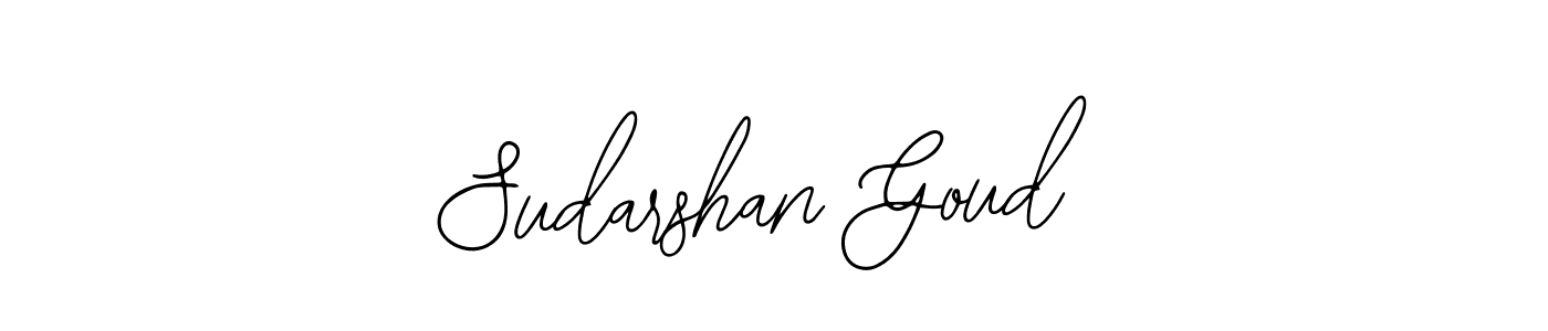 How to make Sudarshan Goud signature? Bearetta-2O07w is a professional autograph style. Create handwritten signature for Sudarshan Goud name. Sudarshan Goud signature style 12 images and pictures png