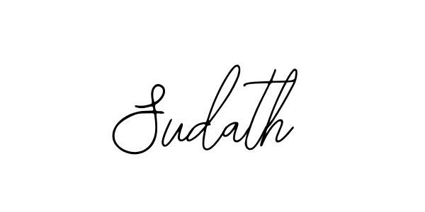 Design your own signature with our free online signature maker. With this signature software, you can create a handwritten (Bearetta-2O07w) signature for name Sudath. Sudath signature style 12 images and pictures png