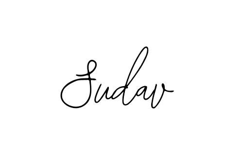 Design your own signature with our free online signature maker. With this signature software, you can create a handwritten (Bearetta-2O07w) signature for name Sudav. Sudav signature style 12 images and pictures png