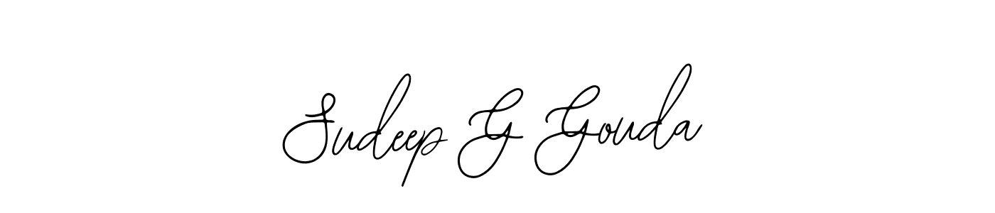 Check out images of Autograph of Sudeep G Gouda name. Actor Sudeep G Gouda Signature Style. Bearetta-2O07w is a professional sign style online. Sudeep G Gouda signature style 12 images and pictures png