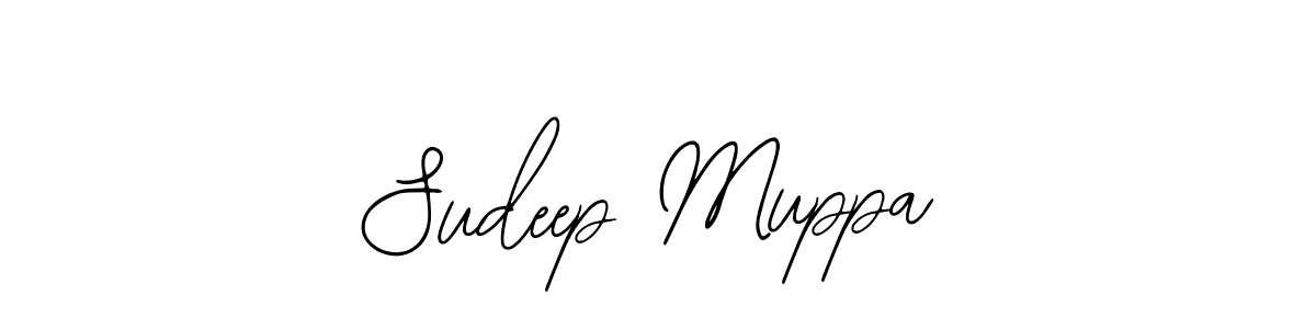 How to make Sudeep Muppa signature? Bearetta-2O07w is a professional autograph style. Create handwritten signature for Sudeep Muppa name. Sudeep Muppa signature style 12 images and pictures png