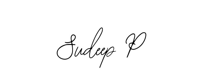 Make a beautiful signature design for name Sudeep P. Use this online signature maker to create a handwritten signature for free. Sudeep P signature style 12 images and pictures png