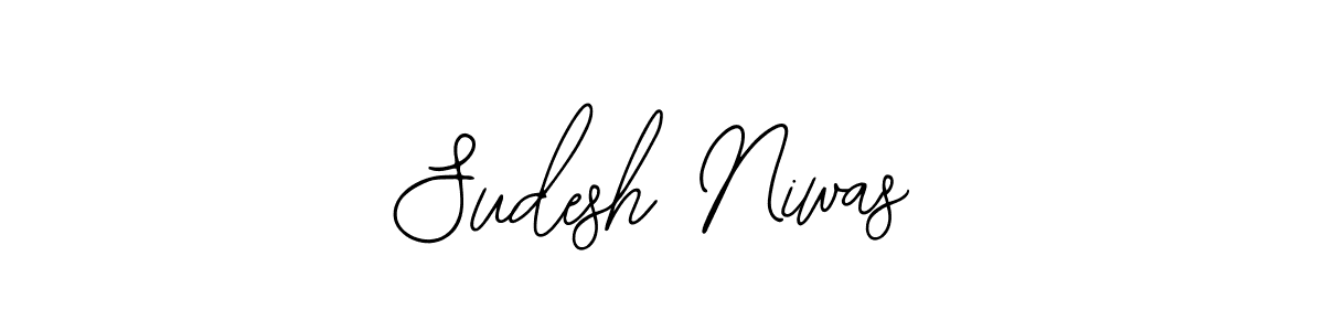 Sudesh Niwas stylish signature style. Best Handwritten Sign (Bearetta-2O07w) for my name. Handwritten Signature Collection Ideas for my name Sudesh Niwas. Sudesh Niwas signature style 12 images and pictures png