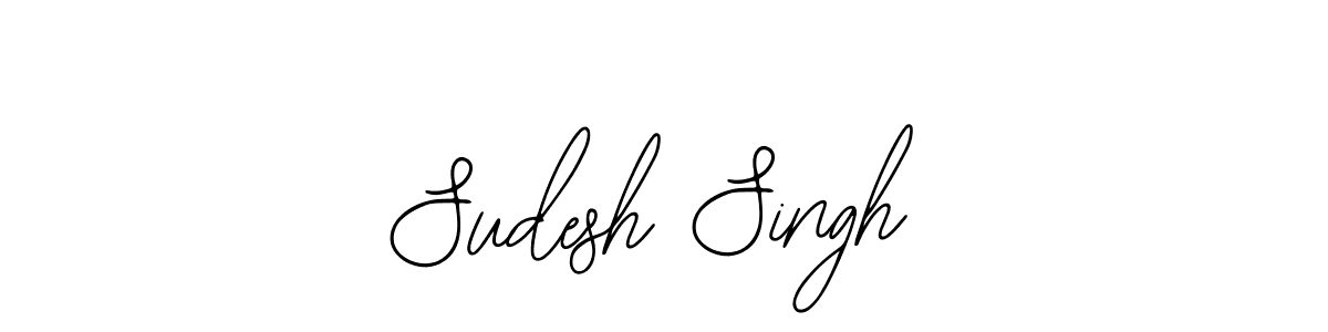 Use a signature maker to create a handwritten signature online. With this signature software, you can design (Bearetta-2O07w) your own signature for name Sudesh Singh. Sudesh Singh signature style 12 images and pictures png