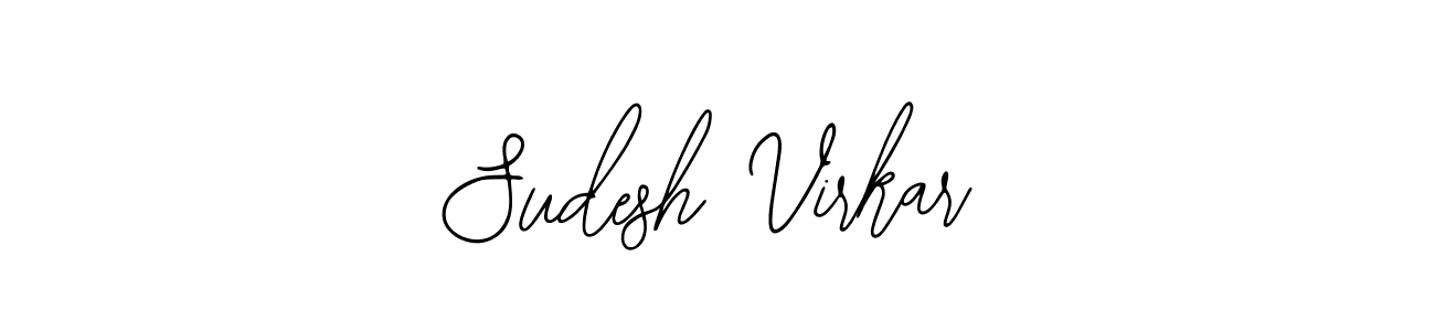 Make a beautiful signature design for name Sudesh Virkar. Use this online signature maker to create a handwritten signature for free. Sudesh Virkar signature style 12 images and pictures png