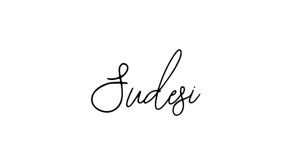 Design your own signature with our free online signature maker. With this signature software, you can create a handwritten (Bearetta-2O07w) signature for name Sudesi. Sudesi signature style 12 images and pictures png