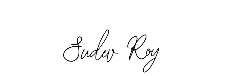 How to make Sudev Roy name signature. Use Bearetta-2O07w style for creating short signs online. This is the latest handwritten sign. Sudev Roy signature style 12 images and pictures png