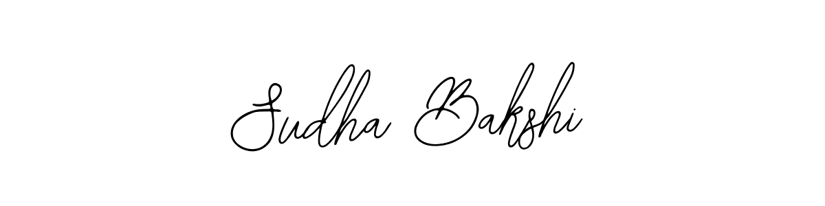 Also You can easily find your signature by using the search form. We will create Sudha Bakshi name handwritten signature images for you free of cost using Bearetta-2O07w sign style. Sudha Bakshi signature style 12 images and pictures png