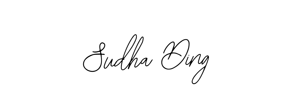 Sudha Ding stylish signature style. Best Handwritten Sign (Bearetta-2O07w) for my name. Handwritten Signature Collection Ideas for my name Sudha Ding. Sudha Ding signature style 12 images and pictures png