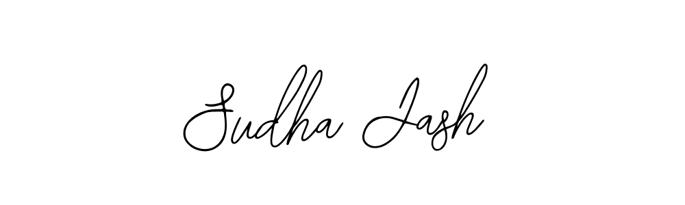 Design your own signature with our free online signature maker. With this signature software, you can create a handwritten (Bearetta-2O07w) signature for name Sudha Jash. Sudha Jash signature style 12 images and pictures png