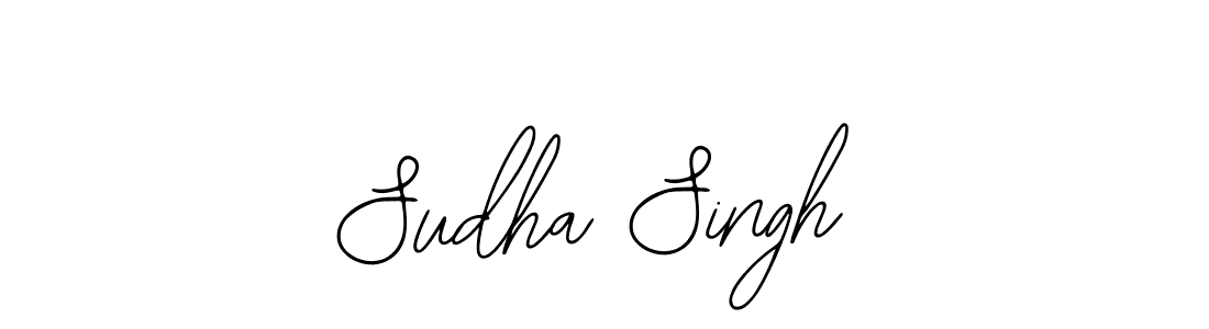 Design your own signature with our free online signature maker. With this signature software, you can create a handwritten (Bearetta-2O07w) signature for name Sudha Singh. Sudha Singh signature style 12 images and pictures png