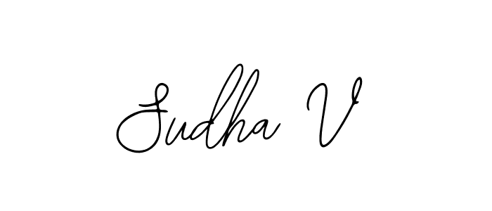 Once you've used our free online signature maker to create your best signature Bearetta-2O07w style, it's time to enjoy all of the benefits that Sudha V name signing documents. Sudha V signature style 12 images and pictures png