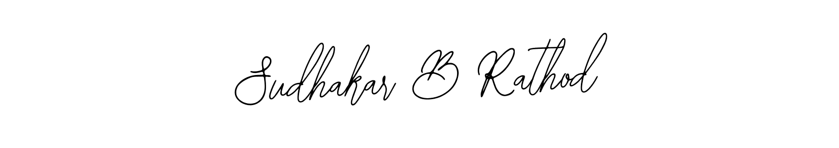 Make a beautiful signature design for name Sudhakar B Rathod. Use this online signature maker to create a handwritten signature for free. Sudhakar B Rathod signature style 12 images and pictures png