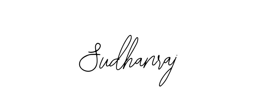 How to make Sudhanraj name signature. Use Bearetta-2O07w style for creating short signs online. This is the latest handwritten sign. Sudhanraj signature style 12 images and pictures png