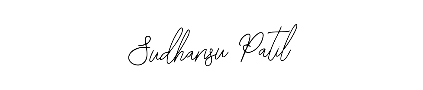 Create a beautiful signature design for name Sudhansu Patil. With this signature (Bearetta-2O07w) fonts, you can make a handwritten signature for free. Sudhansu Patil signature style 12 images and pictures png
