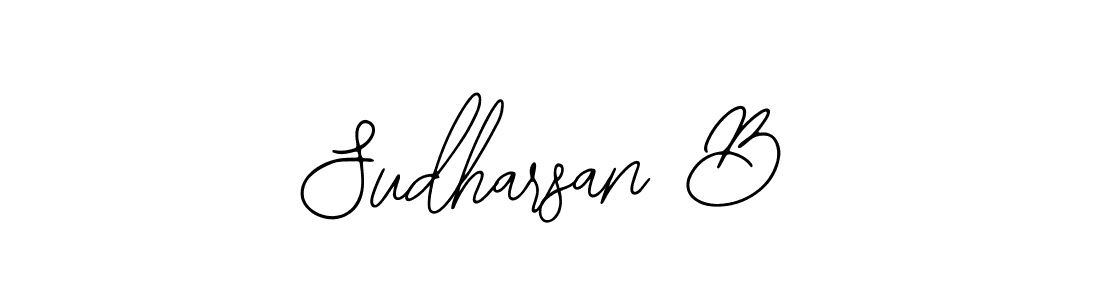 Sudharsan B stylish signature style. Best Handwritten Sign (Bearetta-2O07w) for my name. Handwritten Signature Collection Ideas for my name Sudharsan B. Sudharsan B signature style 12 images and pictures png