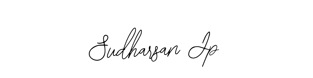 Sudharsan Jp stylish signature style. Best Handwritten Sign (Bearetta-2O07w) for my name. Handwritten Signature Collection Ideas for my name Sudharsan Jp. Sudharsan Jp signature style 12 images and pictures png