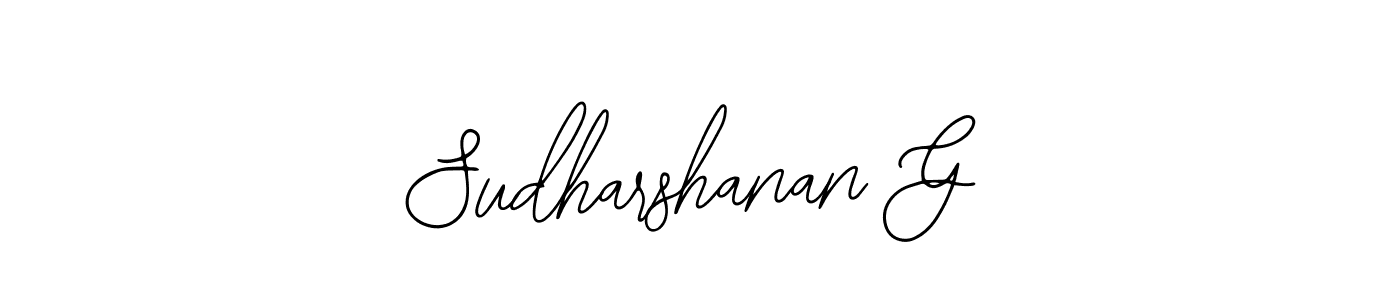 It looks lik you need a new signature style for name Sudharshanan G. Design unique handwritten (Bearetta-2O07w) signature with our free signature maker in just a few clicks. Sudharshanan G signature style 12 images and pictures png