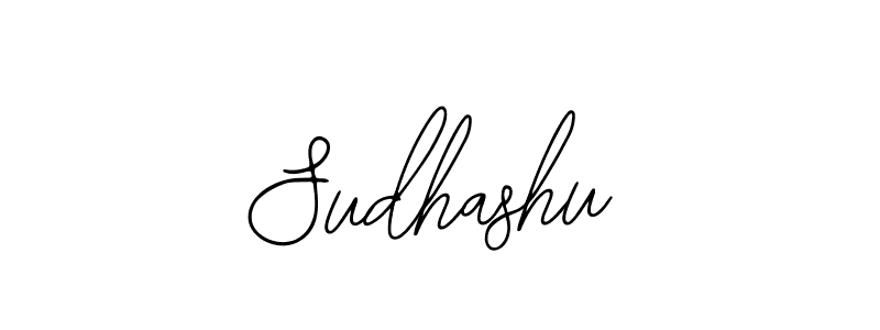 Sudhashu stylish signature style. Best Handwritten Sign (Bearetta-2O07w) for my name. Handwritten Signature Collection Ideas for my name Sudhashu. Sudhashu signature style 12 images and pictures png