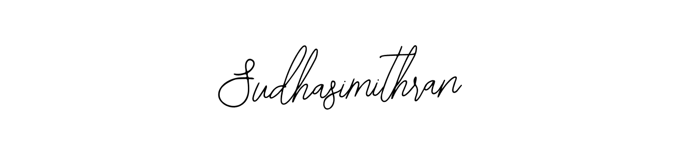 Also You can easily find your signature by using the search form. We will create Sudhasimithran name handwritten signature images for you free of cost using Bearetta-2O07w sign style. Sudhasimithran signature style 12 images and pictures png