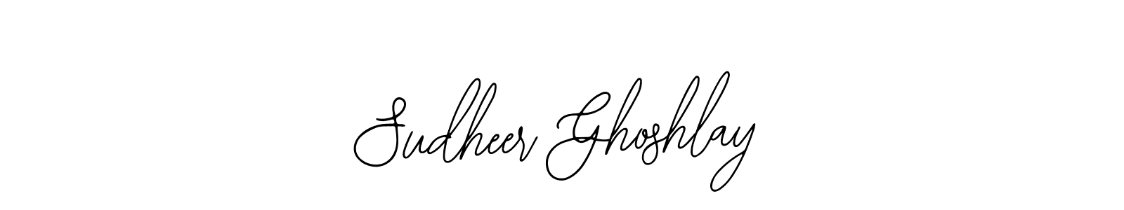 Sudheer Ghoshlay stylish signature style. Best Handwritten Sign (Bearetta-2O07w) for my name. Handwritten Signature Collection Ideas for my name Sudheer Ghoshlay. Sudheer Ghoshlay signature style 12 images and pictures png