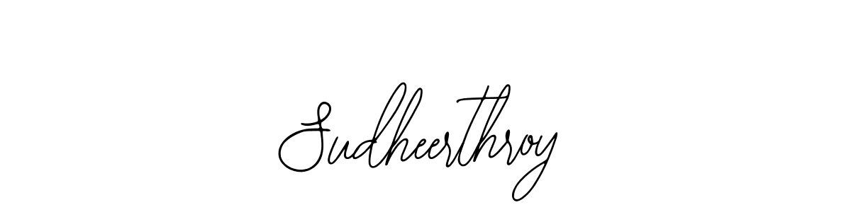 Also we have Sudheerthroy name is the best signature style. Create professional handwritten signature collection using Bearetta-2O07w autograph style. Sudheerthroy signature style 12 images and pictures png