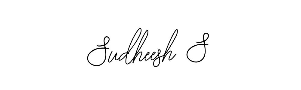 This is the best signature style for the Sudheesh S name. Also you like these signature font (Bearetta-2O07w). Mix name signature. Sudheesh S signature style 12 images and pictures png
