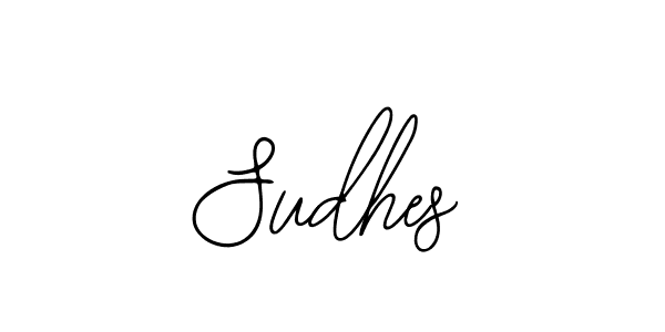 You should practise on your own different ways (Bearetta-2O07w) to write your name (Sudhes) in signature. don't let someone else do it for you. Sudhes signature style 12 images and pictures png