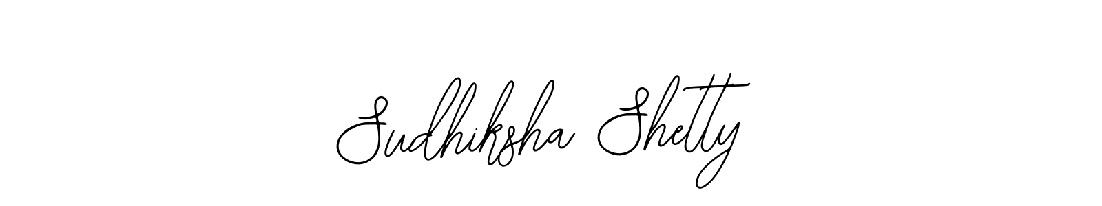 Design your own signature with our free online signature maker. With this signature software, you can create a handwritten (Bearetta-2O07w) signature for name Sudhiksha Shetty. Sudhiksha Shetty signature style 12 images and pictures png