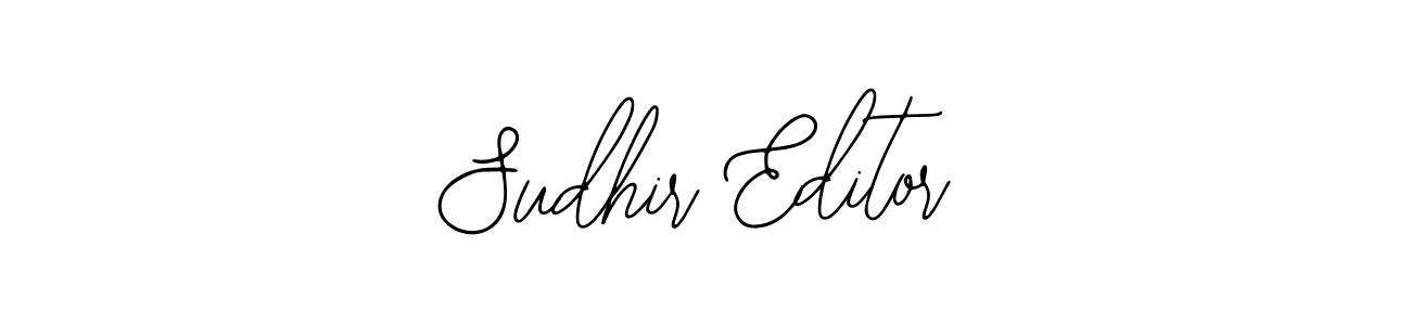 Here are the top 10 professional signature styles for the name Sudhir Editor. These are the best autograph styles you can use for your name. Sudhir Editor signature style 12 images and pictures png