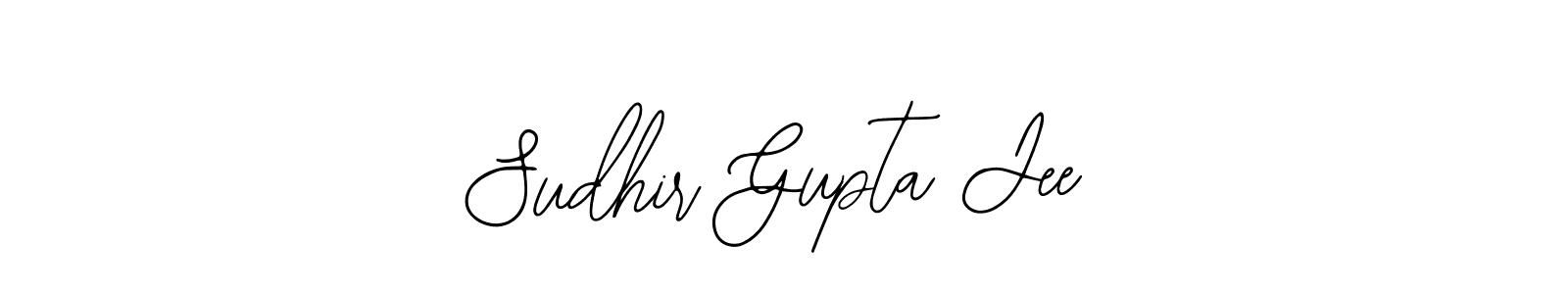 Design your own signature with our free online signature maker. With this signature software, you can create a handwritten (Bearetta-2O07w) signature for name Sudhir Gupta Jee. Sudhir Gupta Jee signature style 12 images and pictures png