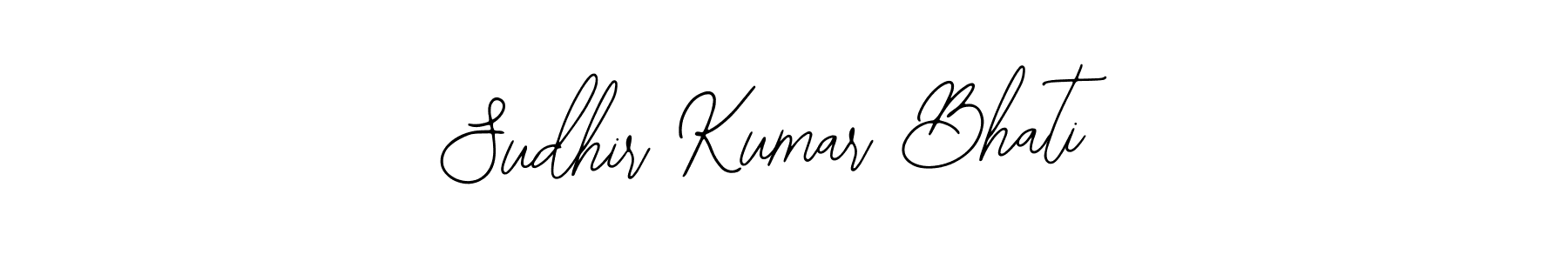 Create a beautiful signature design for name Sudhir Kumar Bhati. With this signature (Bearetta-2O07w) fonts, you can make a handwritten signature for free. Sudhir Kumar Bhati signature style 12 images and pictures png