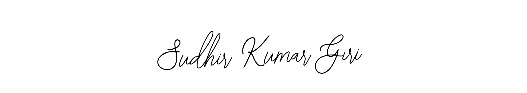 You should practise on your own different ways (Bearetta-2O07w) to write your name (Sudhir Kumar Giri) in signature. don't let someone else do it for you. Sudhir Kumar Giri signature style 12 images and pictures png