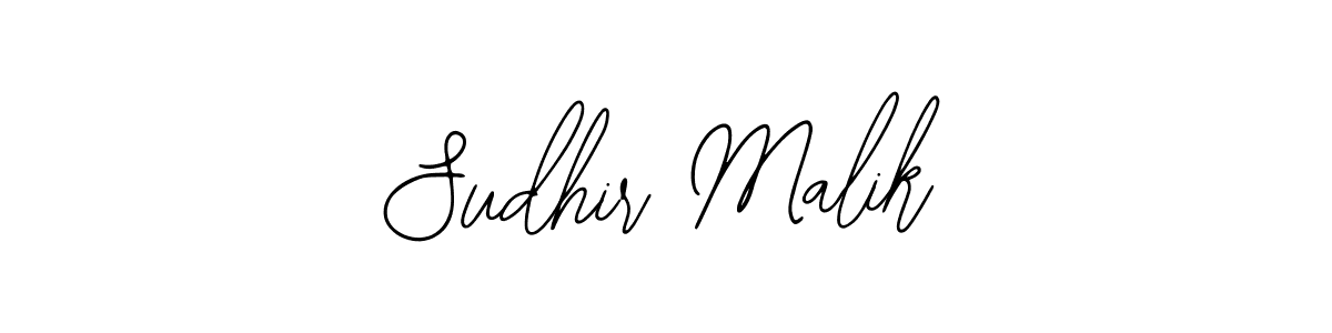 Make a short Sudhir Malik signature style. Manage your documents anywhere anytime using Bearetta-2O07w. Create and add eSignatures, submit forms, share and send files easily. Sudhir Malik signature style 12 images and pictures png