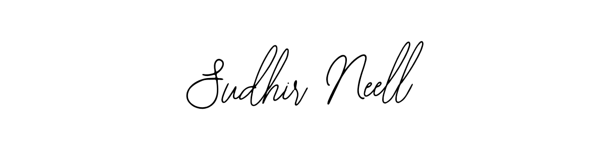 Make a short Sudhir Neell signature style. Manage your documents anywhere anytime using Bearetta-2O07w. Create and add eSignatures, submit forms, share and send files easily. Sudhir Neell signature style 12 images and pictures png