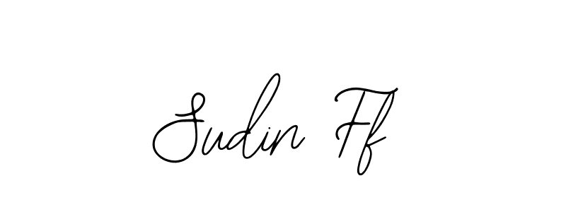 Make a beautiful signature design for name Sudin Ff. Use this online signature maker to create a handwritten signature for free. Sudin Ff signature style 12 images and pictures png