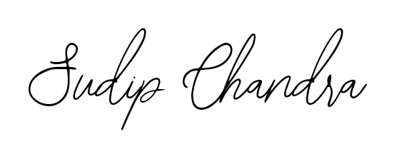A stylish, flowing autograph style designed for name Sudip Chandra using Bearetta-2O07w typography. Perfect for digital creative projects. Sudip Chandra signature style 12 images and pictures png