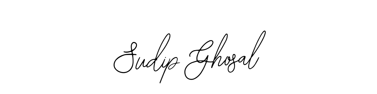 How to make Sudip Ghosal name signature. Use Bearetta-2O07w style for creating short signs online. This is the latest handwritten sign. Sudip Ghosal signature style 12 images and pictures png