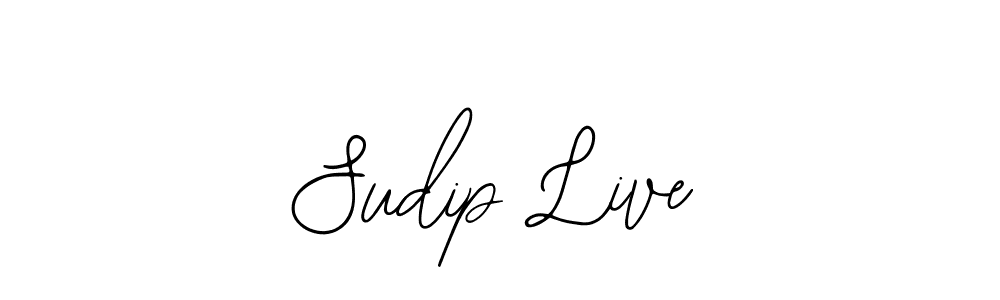 Sudip Live stylish signature style. Best Handwritten Sign (Bearetta-2O07w) for my name. Handwritten Signature Collection Ideas for my name Sudip Live. Sudip Live signature style 12 images and pictures png