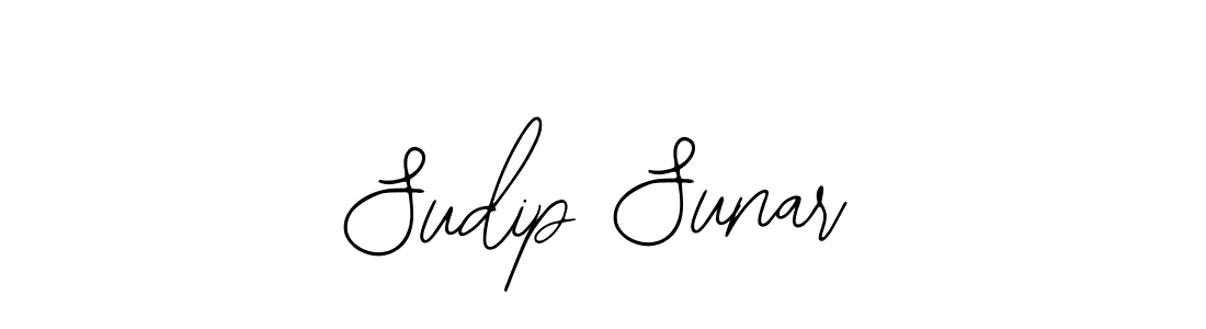 How to make Sudip Sunar signature? Bearetta-2O07w is a professional autograph style. Create handwritten signature for Sudip Sunar name. Sudip Sunar signature style 12 images and pictures png