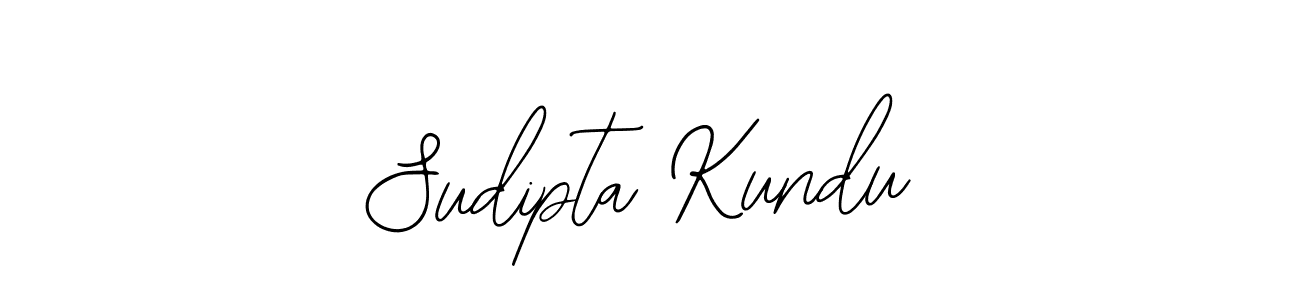 How to make Sudipta Kundu name signature. Use Bearetta-2O07w style for creating short signs online. This is the latest handwritten sign. Sudipta Kundu signature style 12 images and pictures png