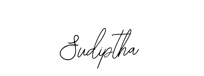 How to Draw Sudiptha signature style? Bearetta-2O07w is a latest design signature styles for name Sudiptha. Sudiptha signature style 12 images and pictures png